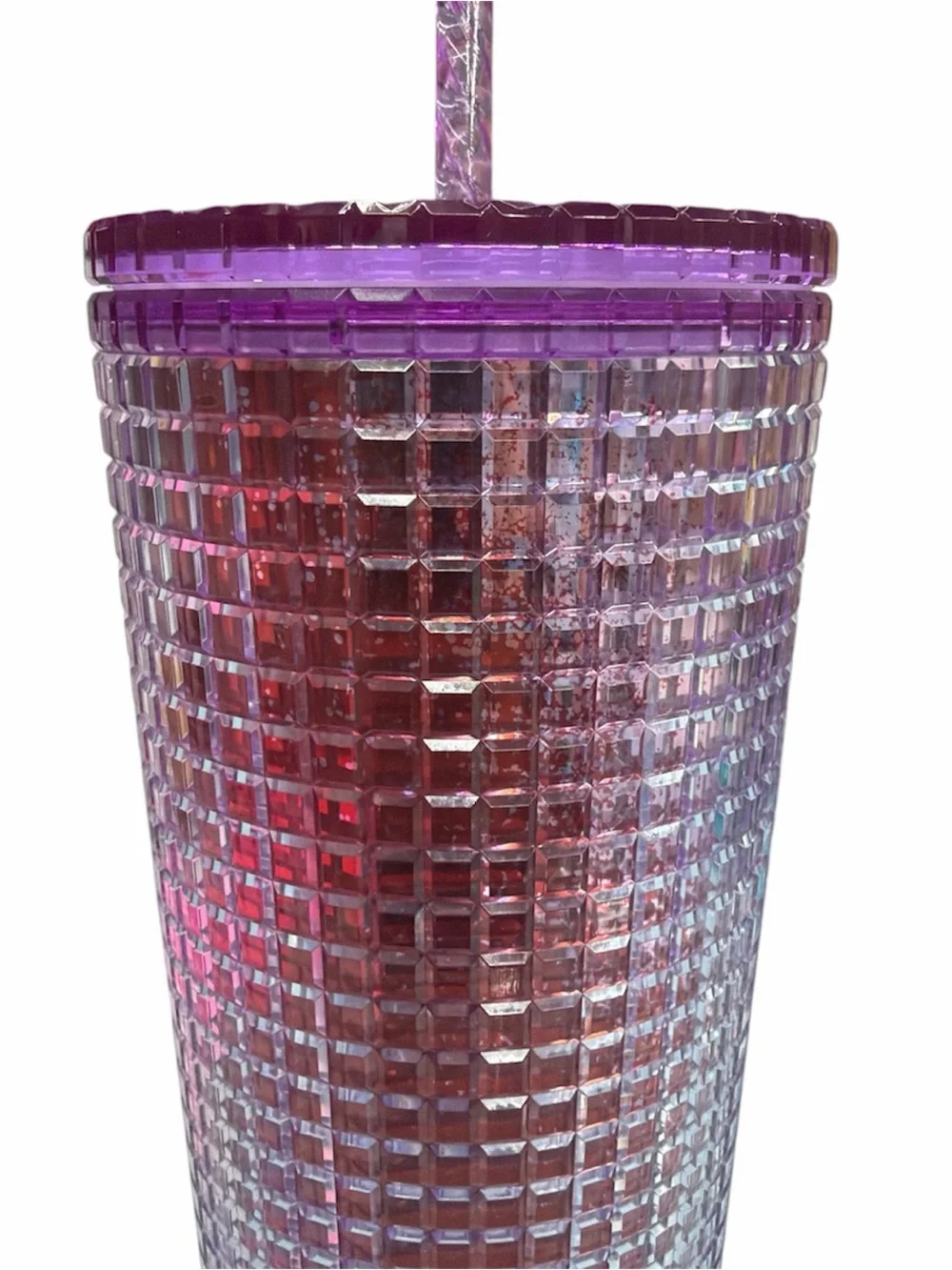 Starbucks Summer 2021 Purple and Reddish-Pink 24oz